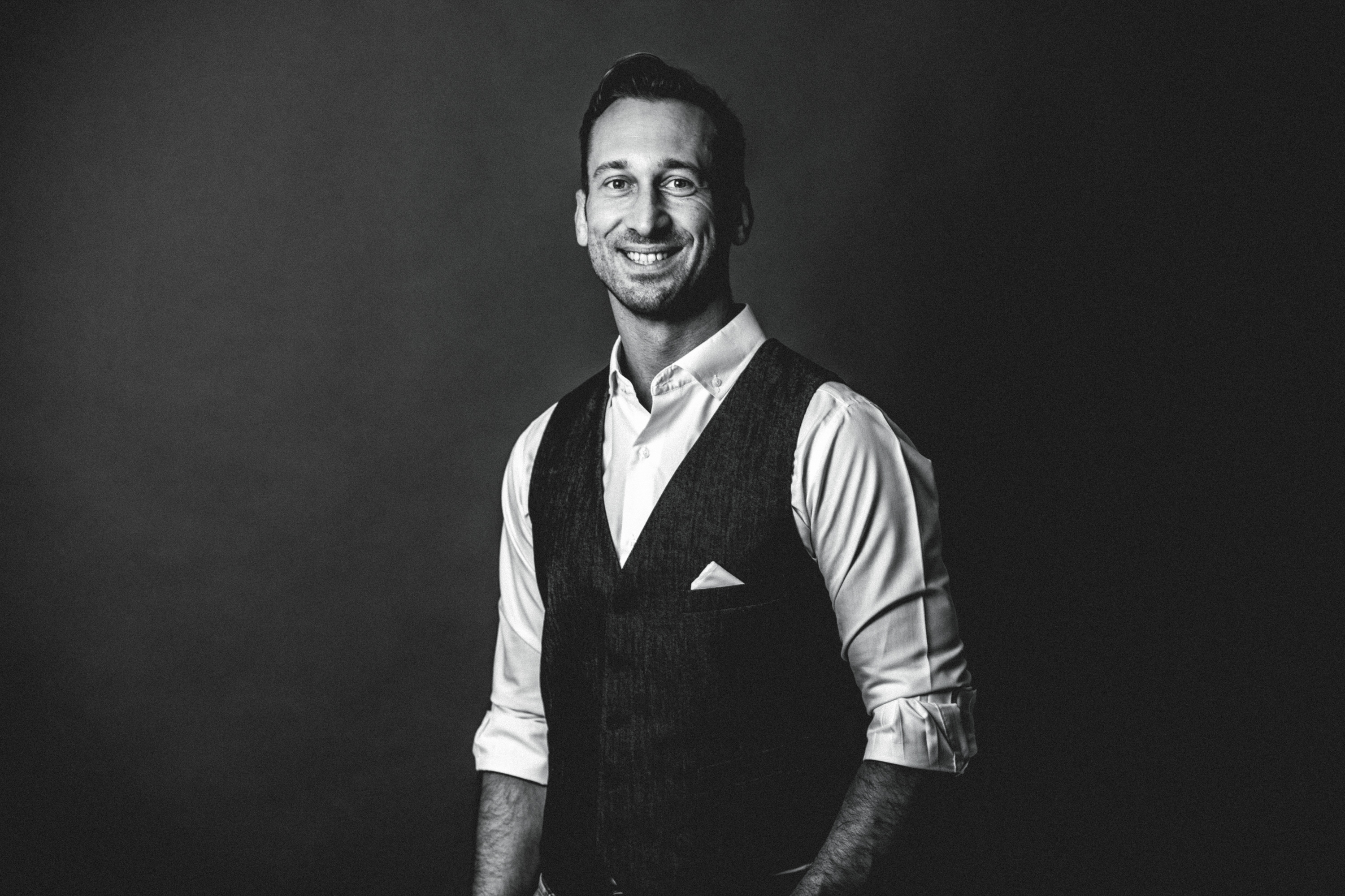 Bewerbungsfoto von Andre im Fotostudio Duisburg