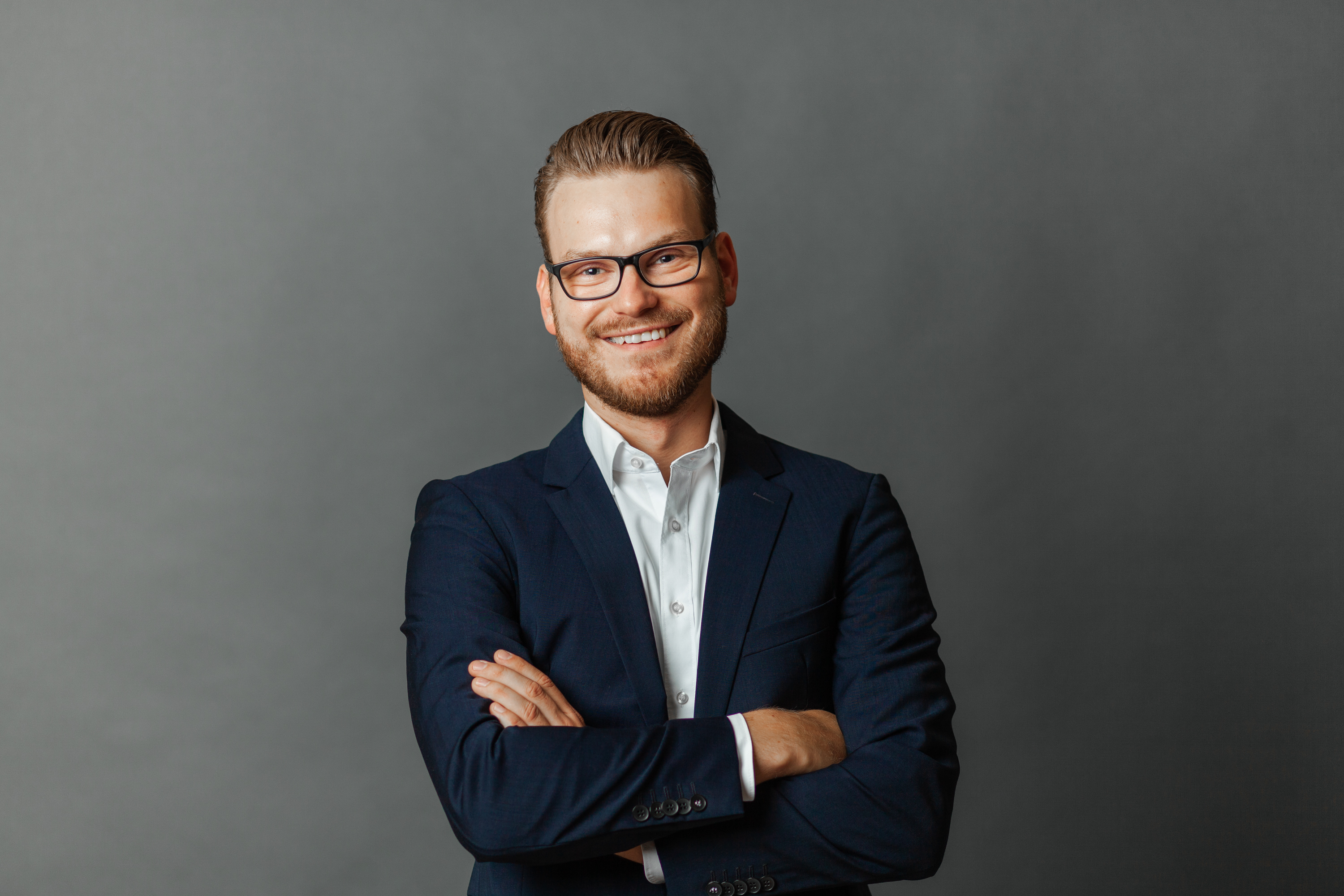 Bewerbungsfoto von Marco im Fotostudio Duisburg – Beispiel 2