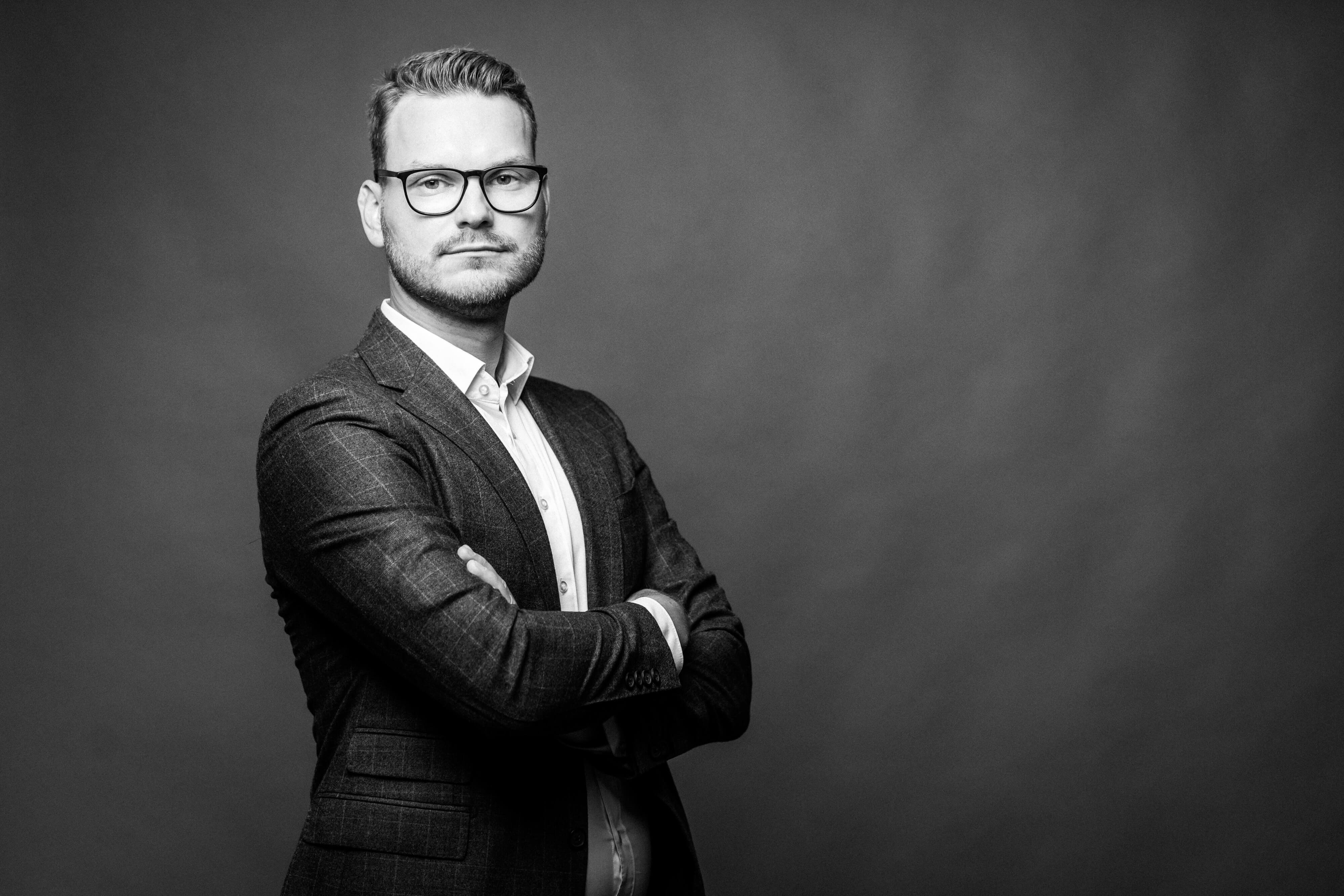 Bewerbungsfoto von Marco im Fotostudio Duisburg